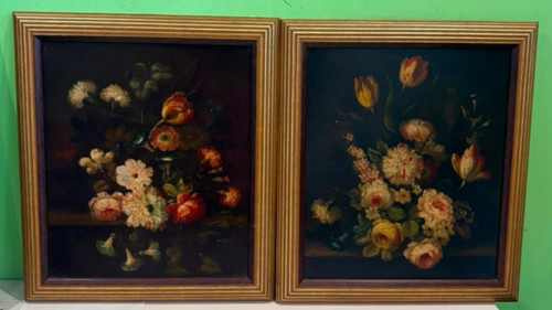 Tableaux ancien huile - ancien,
