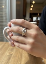 Bague Trinity Argent Massif