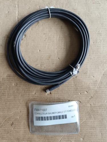 Baumer connecteur male - connecteur,