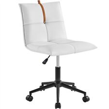 Chaise de Maquillage Confortable Fauteuil de Bureau Pivotante sans Accoudoirs