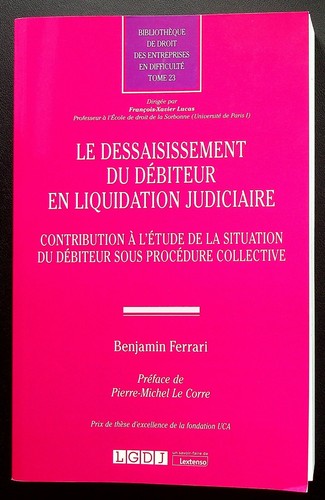 Dessaisissement debiteur - le,