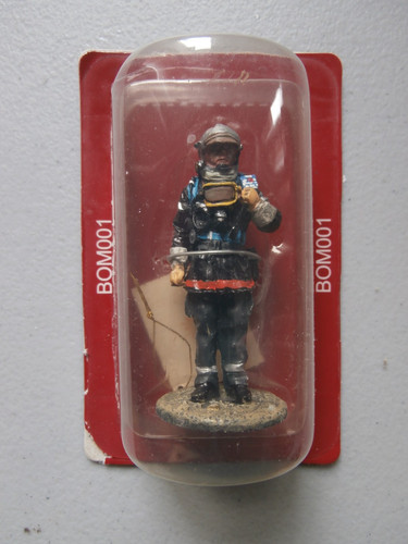 Figurine plomb sapeur pompier - plomb,