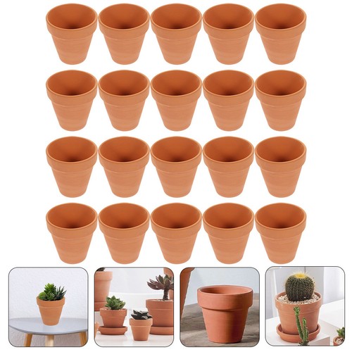 Mini pots terre - pots, cuite