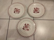 LOT x3 ASSIETTES  PLATES