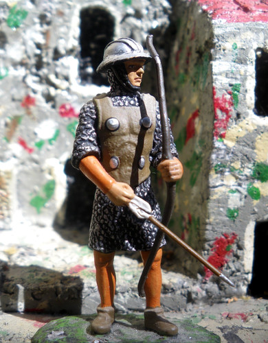 Soldat plomb moyen age - soldat, moyen-age