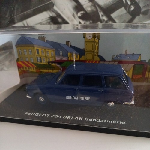 Peugeot 204 gendarmerie - gendarmerie.,