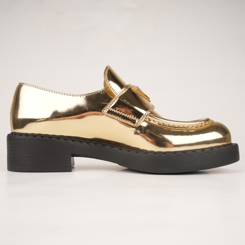 Prada Mocassins Chocolate Cuir