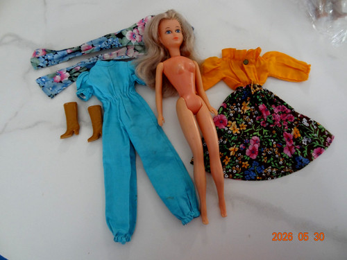 Poupée vintage tressy - poupée,