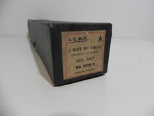 Rouleau perforé Piano Mecanique EMP I MISS MY SWISS one-step or shimmy ABEL BAER