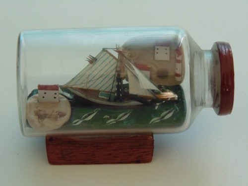 Bateau bouteille - bateau, en