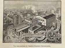 1900 AUTOMOBILE - UN GARAGE MODÈLE - CHARRON - CGV - LA VIE AU GRAND AIR