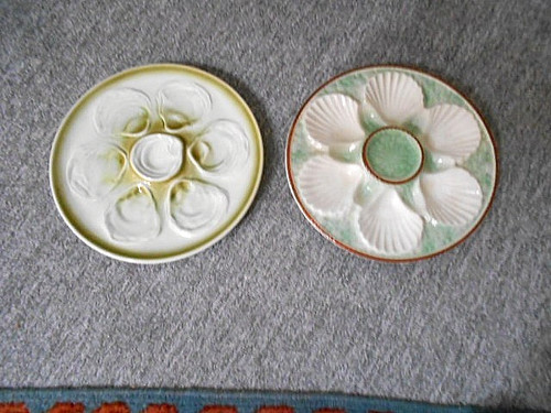 Assiettes huitres en - à,