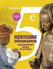 Histoire géographie, enseignement moral et civique 5e, cyc... | Livre | état bon