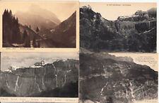 Lot de 4 cartes postales