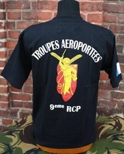 Tee-shirt 9ème RCP (9ème régiment de chasseur parachutiste)