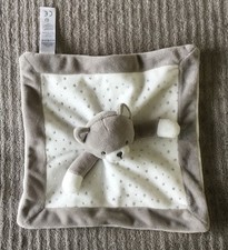 Doudou Chat gris blanc