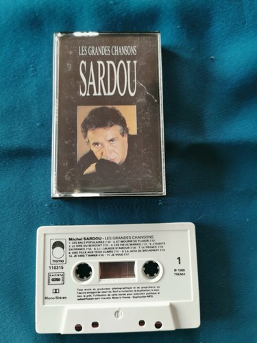 Michel sardou cassette audio - ,