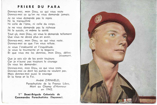 Image recto verso priere - image, du