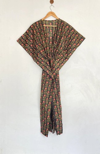 100 coton caftan indien fait - caftan,