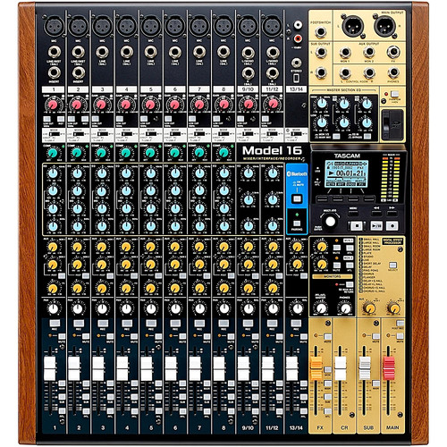 Tascam model channel - 16, 16-channel