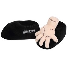 Wednesday 'Thing' (Noir) Pantoufles - NOUVEAU ET OFFICIEL!