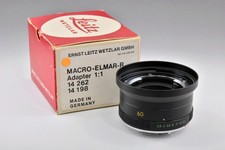 LEICA R - BAGUE ALLONGE POUR RAPPORT 1/1 AVEC LE 60mm MACRO - JAMAIS SERVIE