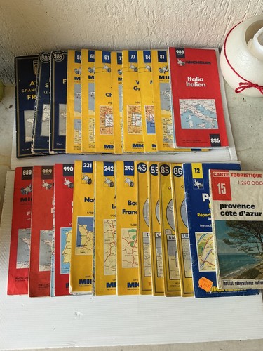Michelin anciennes cartes - 22,