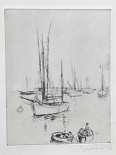 Le Thonier EAU FORTE Gravure
