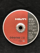 Hilti 361902 Disque de Coupe Ag-D 230 Inox 6,4 MM Universel Premium Acier