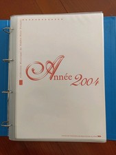 42 Documents Philatéliques 2004 Avec Classeur