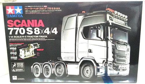 Tamiya scania 770s 8x4 4 - tamiya, 1/14