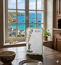 PORTE MENU FAÏENCE HENRIO