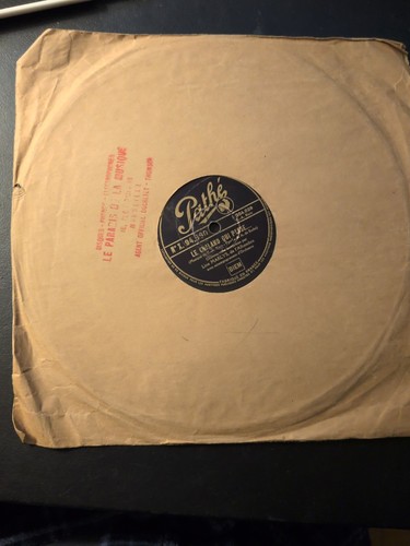Disque ancien pathe tours - ancien, 78