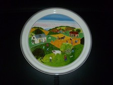 Ancienne assiette décor - assiette,,