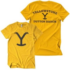Licence Officielle Yellowstone Dutton Ranch Marque Homme T-SHIRT S-XXL Tailles