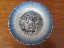 Petite Assiette Parlante de Digoin Sarreguemines Devinettes N° 3 clown