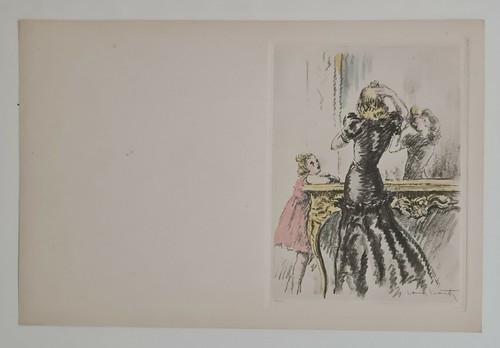 Elégante son enfant devant - enfant,