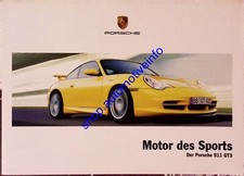 EA3019 Brochure Catalogue Porsche 911 996 GT3 German Deutsch (Deutschland)