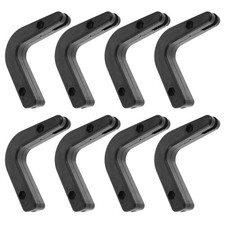  Lot de 8 crochets en L pour
