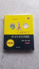 livre carnet d'anatomie PACES