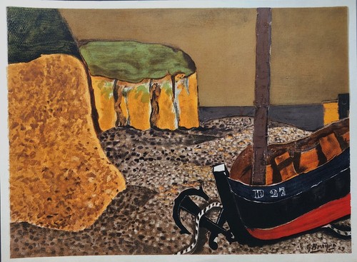 Braque lithographie - ,
