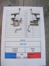 Les 2 charnières pour ASUS