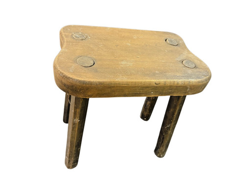 Ancien tabouret buraliste - tabouret,