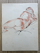 Dessin ancien (circa 1930) Nu