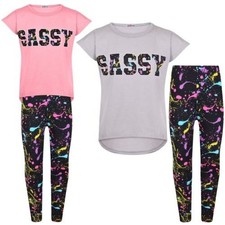 Ensemble T-Shirt À Manches