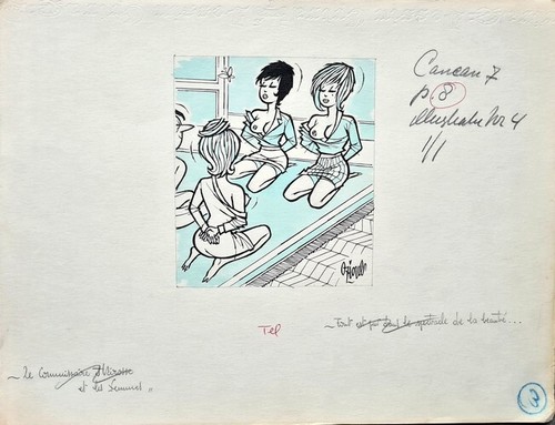 Rare superbe dessin - rare, et