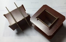  Radio TSF deux supports de bobine en bakélite