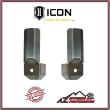 Garde-Chocs Inférieurs Arrière ICON 304SS - Paire Pour '07-'14 Toyota FJ Cruiser