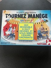 Vintage 1988 Jeu De Société TOURNEZ MANÈGE Émission TV Jeux Nathan Complet