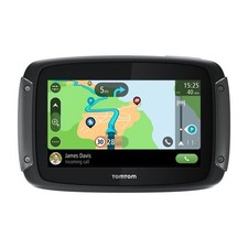 TomTom GPS Moto RIDER 550 Premium Pack - 4, 3 pouces, Carte Monde, TomTom Traffi